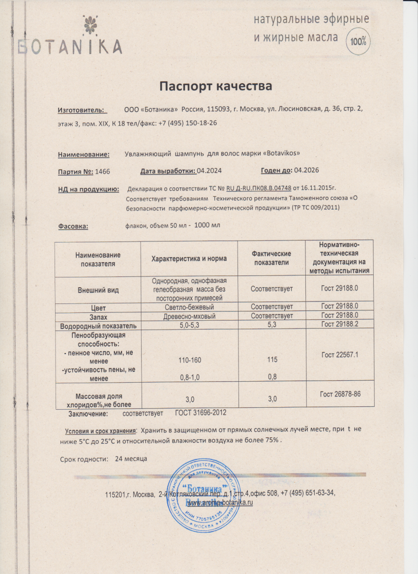 Паспорт №042024